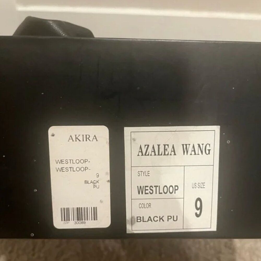 Azalea Wang Belted Thigh High Boots - DISCONTINUED ITEM New With Box - Picture 4 of 6